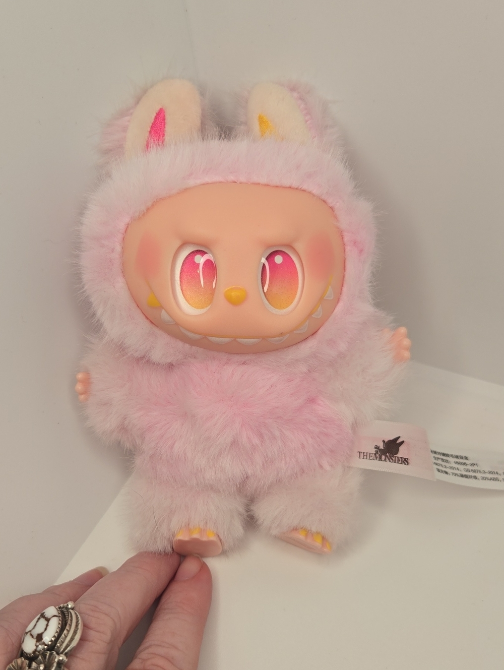 Labubu "Lafufu" The Monsters Plush Figure with Gradient Eyes